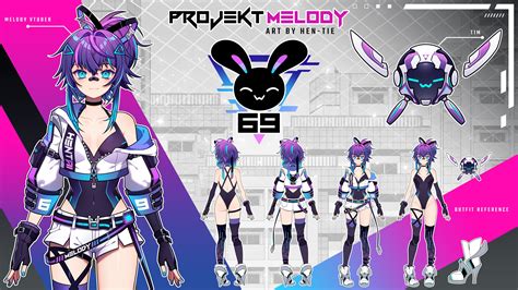 melody rule 34|Project Melody from Vshojo by Virtual Lady .